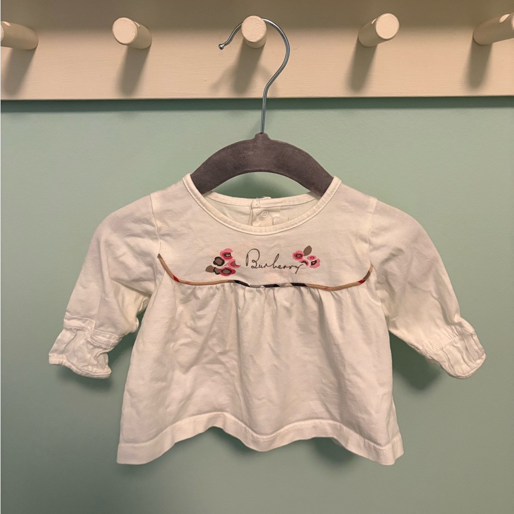 Burberry Long Sleeve Top